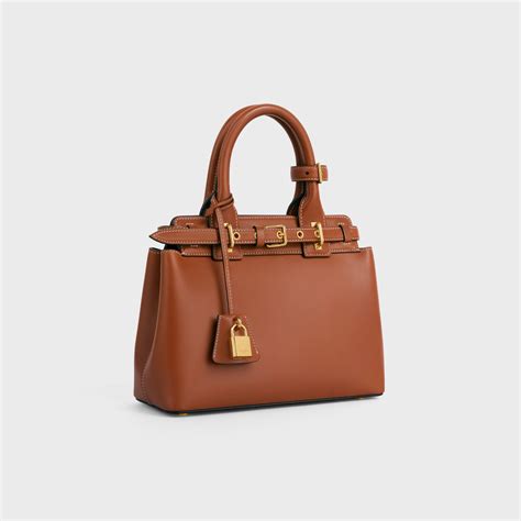 celine teen conti|TEEN CELINE CONTI BAG in natural calfskin.